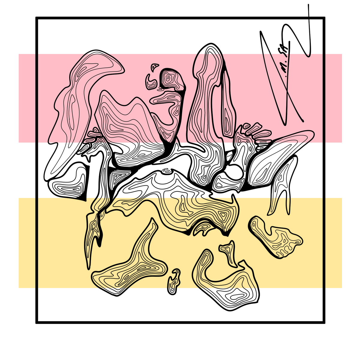 Synced - Hot Honey Series - Art Print