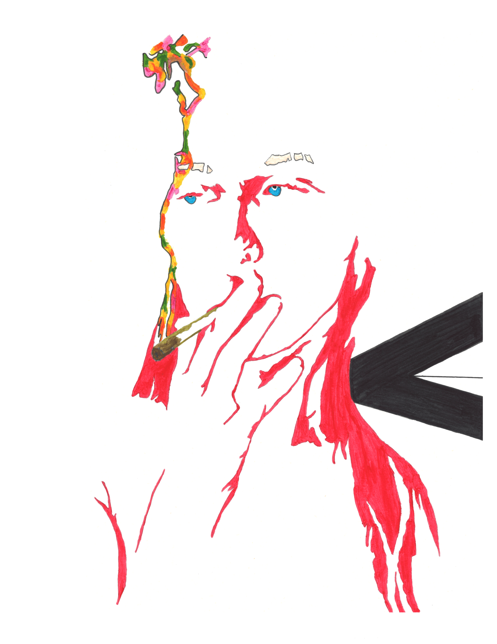 C21 H30 O2 - Linear Series - Art Print
