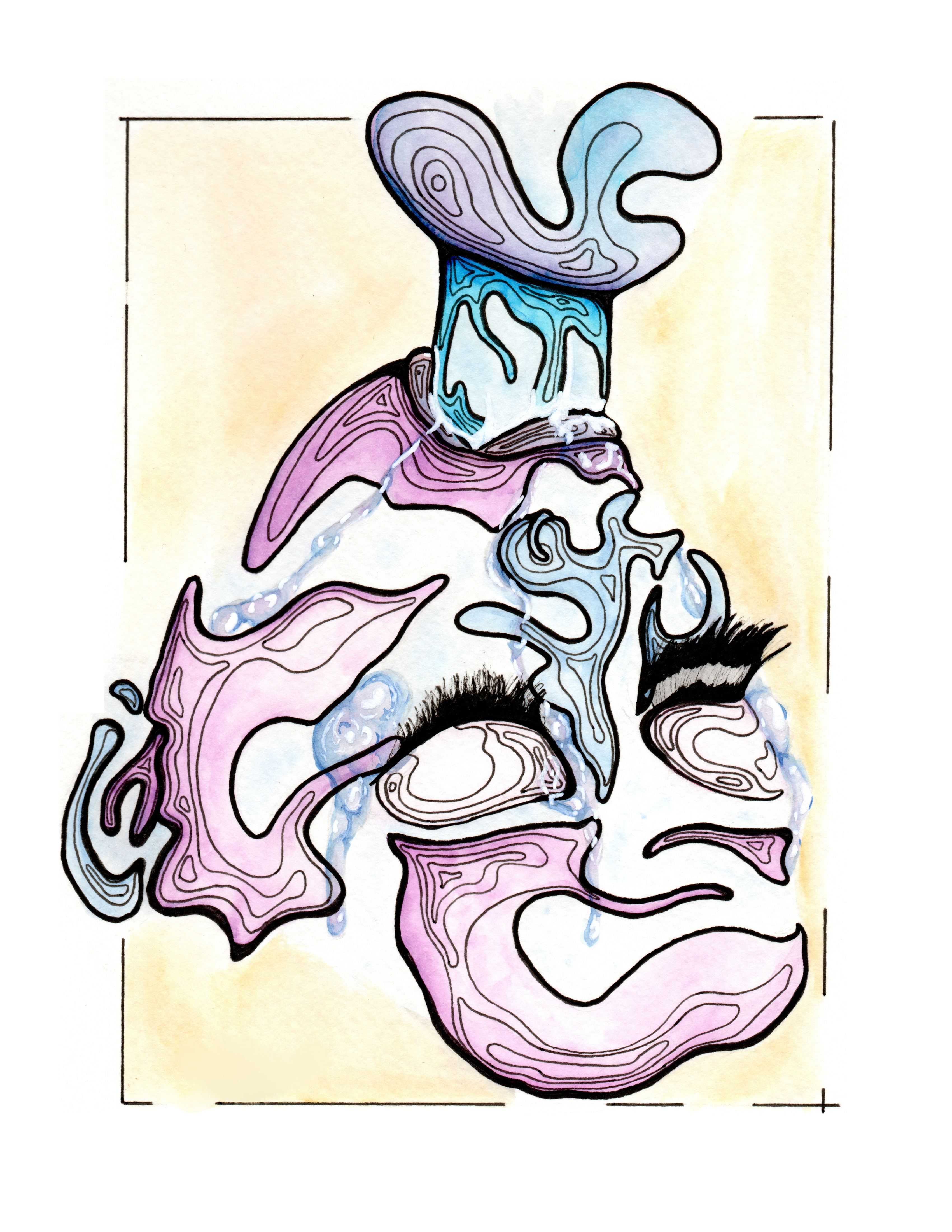Drowning - Art Print