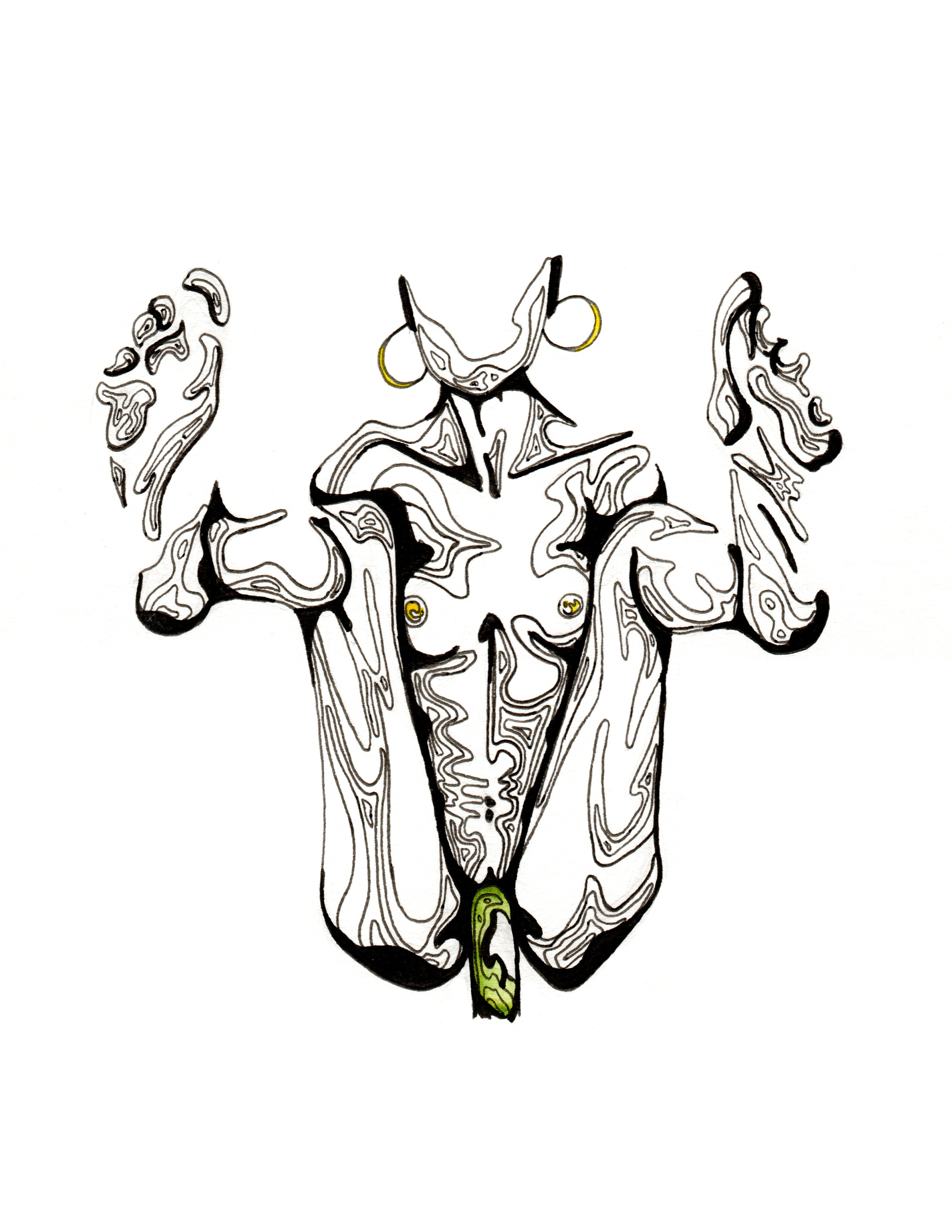 TopoErotic Series - The Complete Collection - 14 Art Prints
