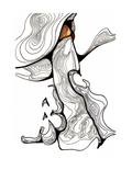 Helping Hand - TopoErotic Series - Art Print