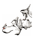 Thank You - TopoErotic Series - Art Print