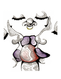 Tickled - TopoErotic Series - Art Print