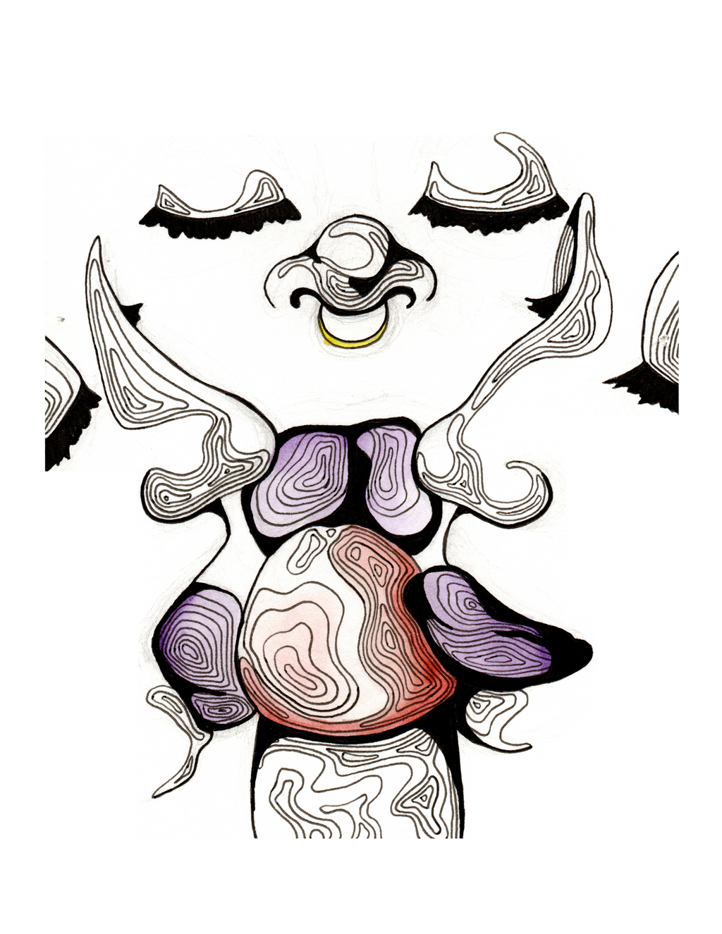 TopoErotic Series - The Complete Collection - 14 Art Prints